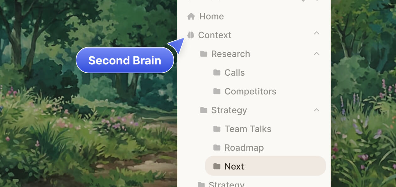 Compounding knowledge base sidebar illustration